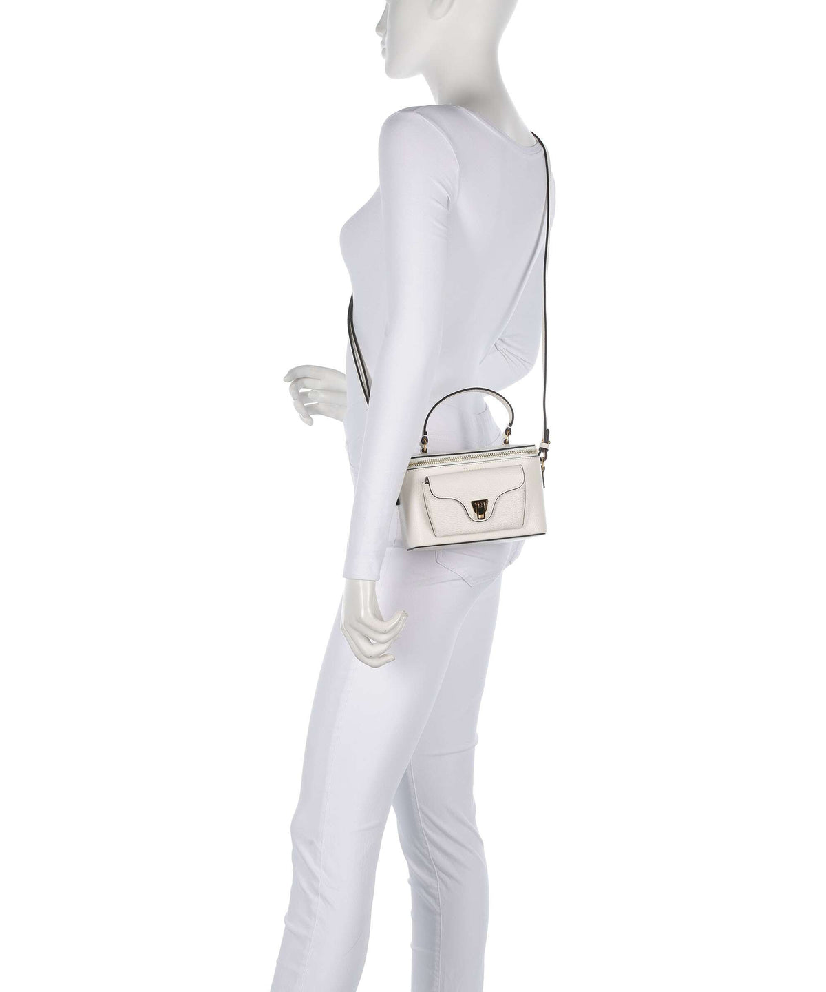 Coccinelle Beat Generation Crossbody bag pearl