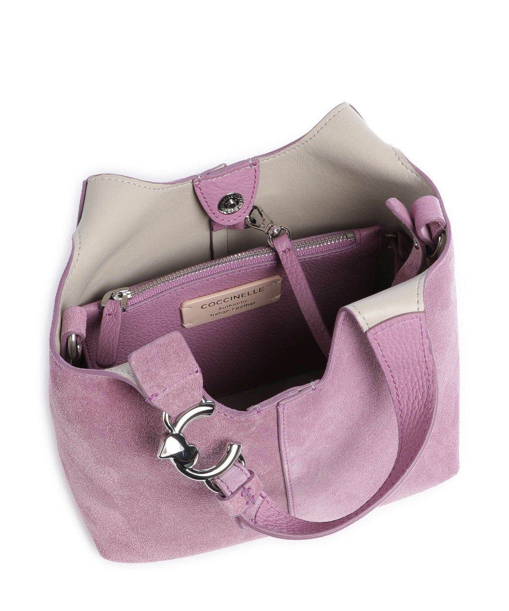 Coccinelle C-Easy Suede Handbag jellyfish