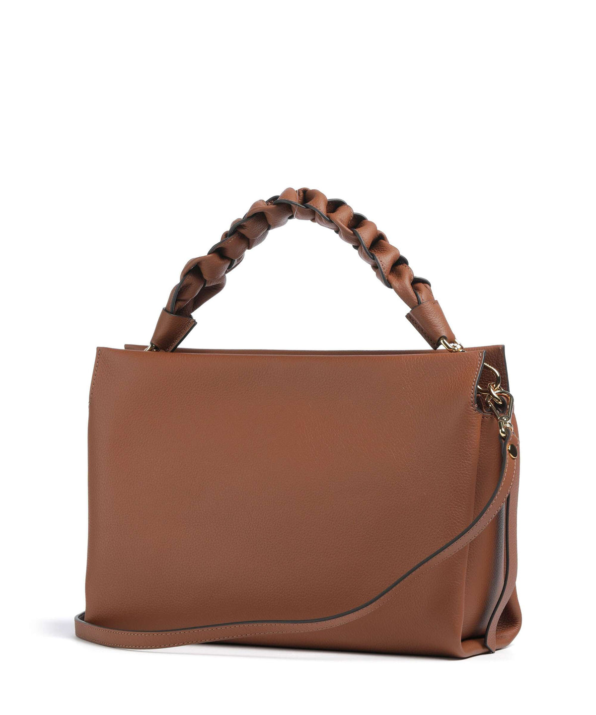 Coccinelle Boheme Grana Double Hobo bag cognac/noir