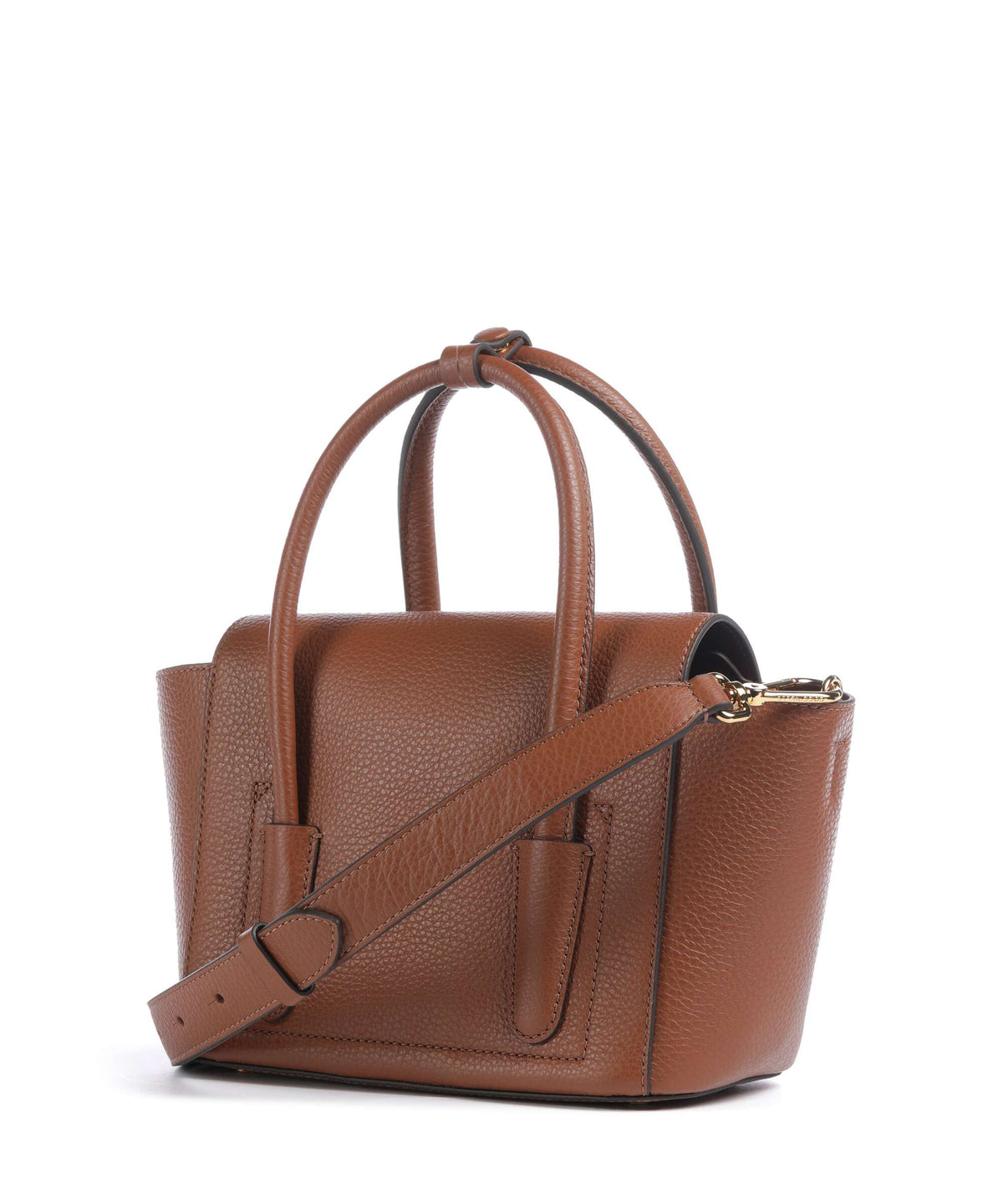 Coccinelle Beat Double Handbag cognac