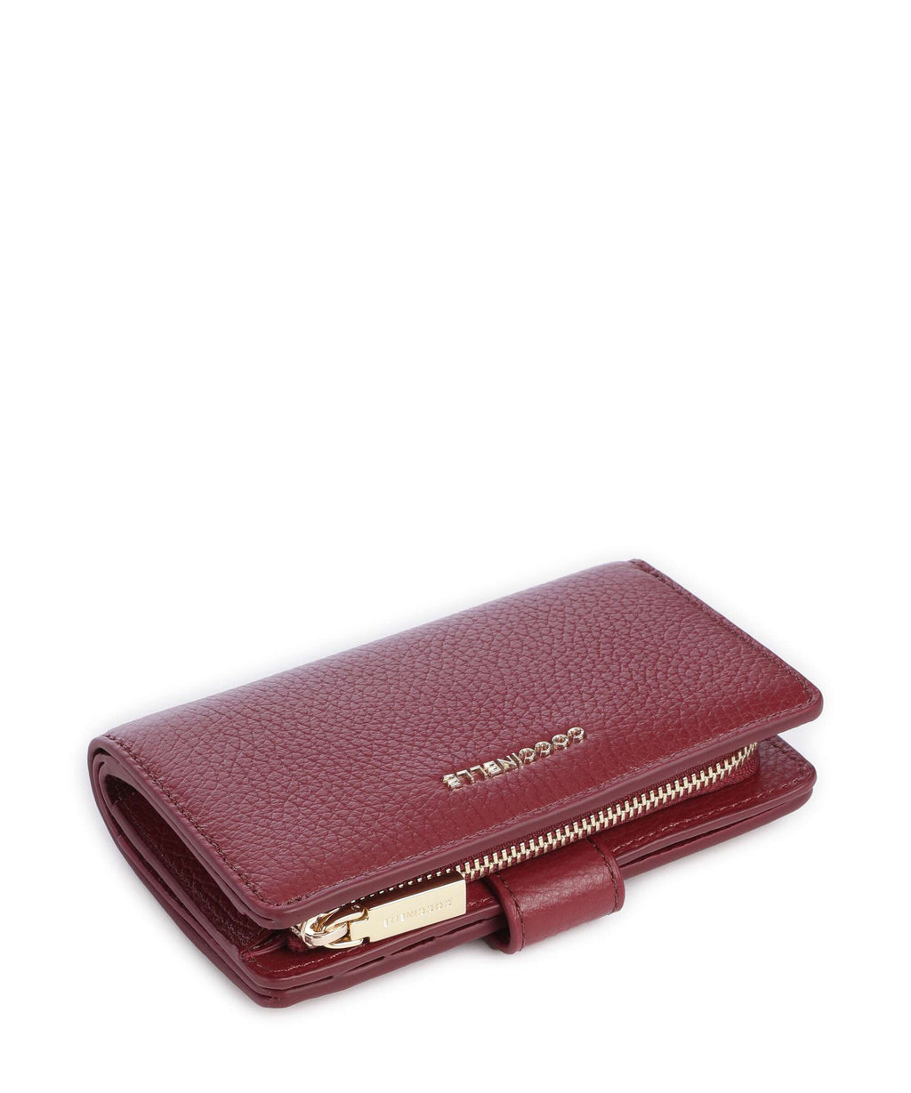 Coccinelle Metallic Soft Wallet ribes