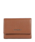 Coccinelle Metallic Soft Wallet cognac