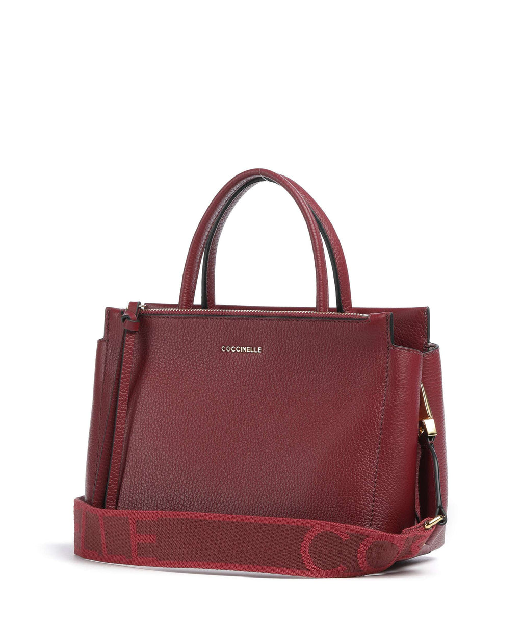 Coccinelle Arlettis Signature Handbag ribes