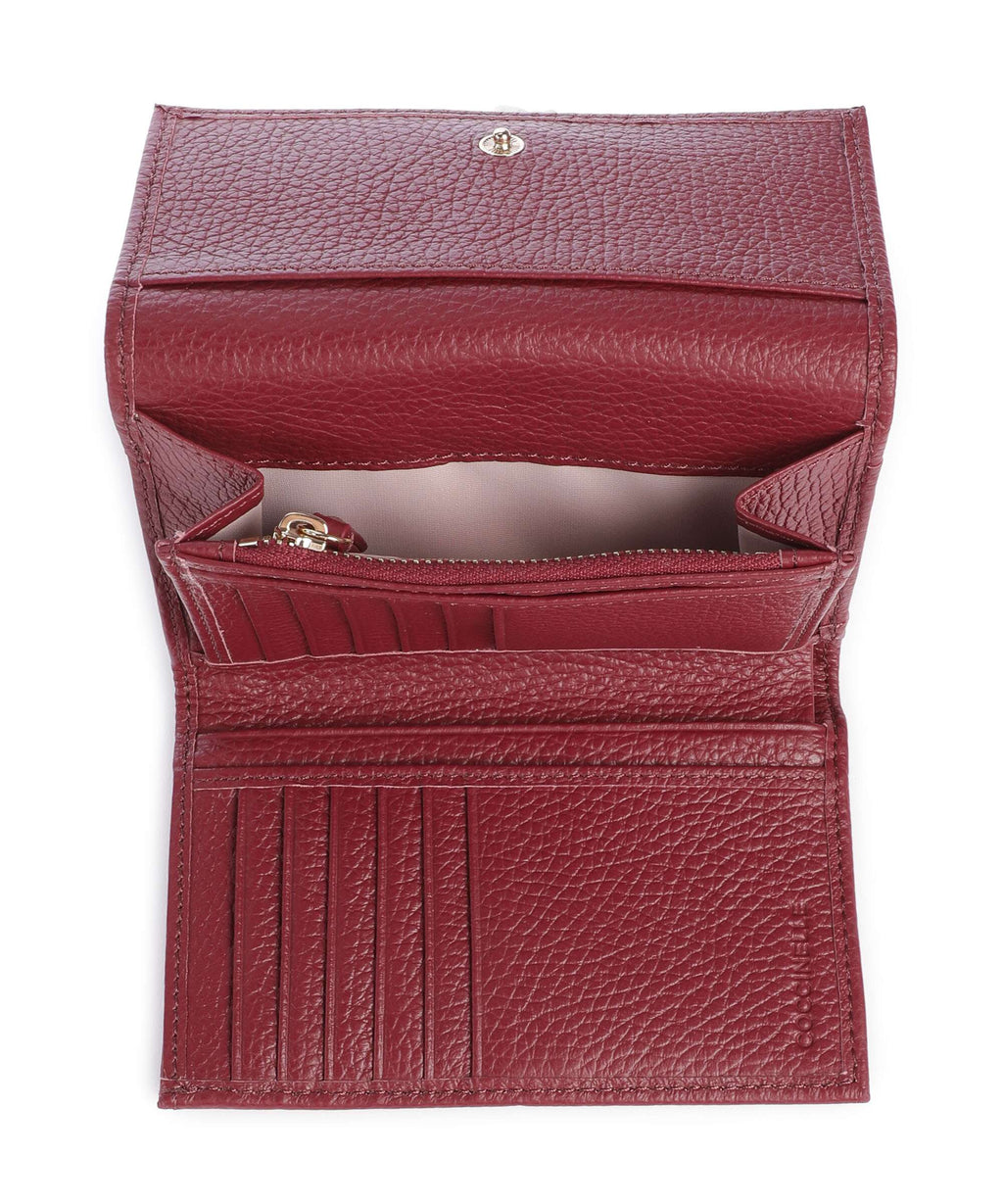 Coccinelle Metallic Soft Wallet ribes