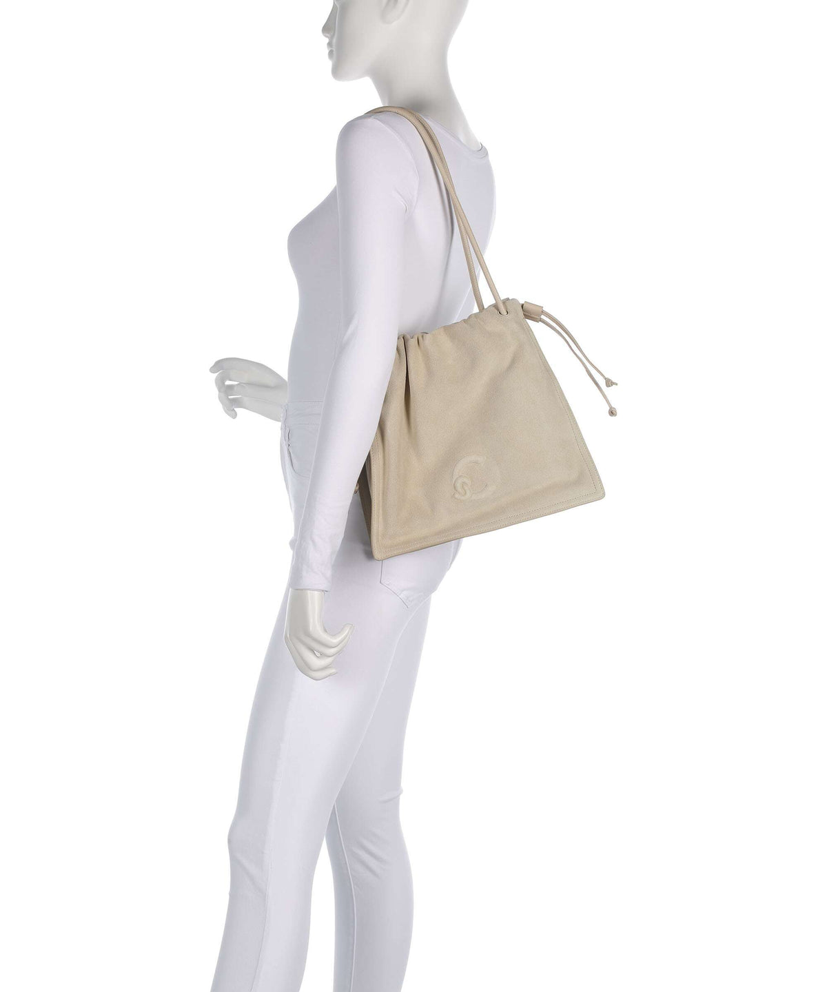 Coccinelle Dulse Bucket bag sandshell