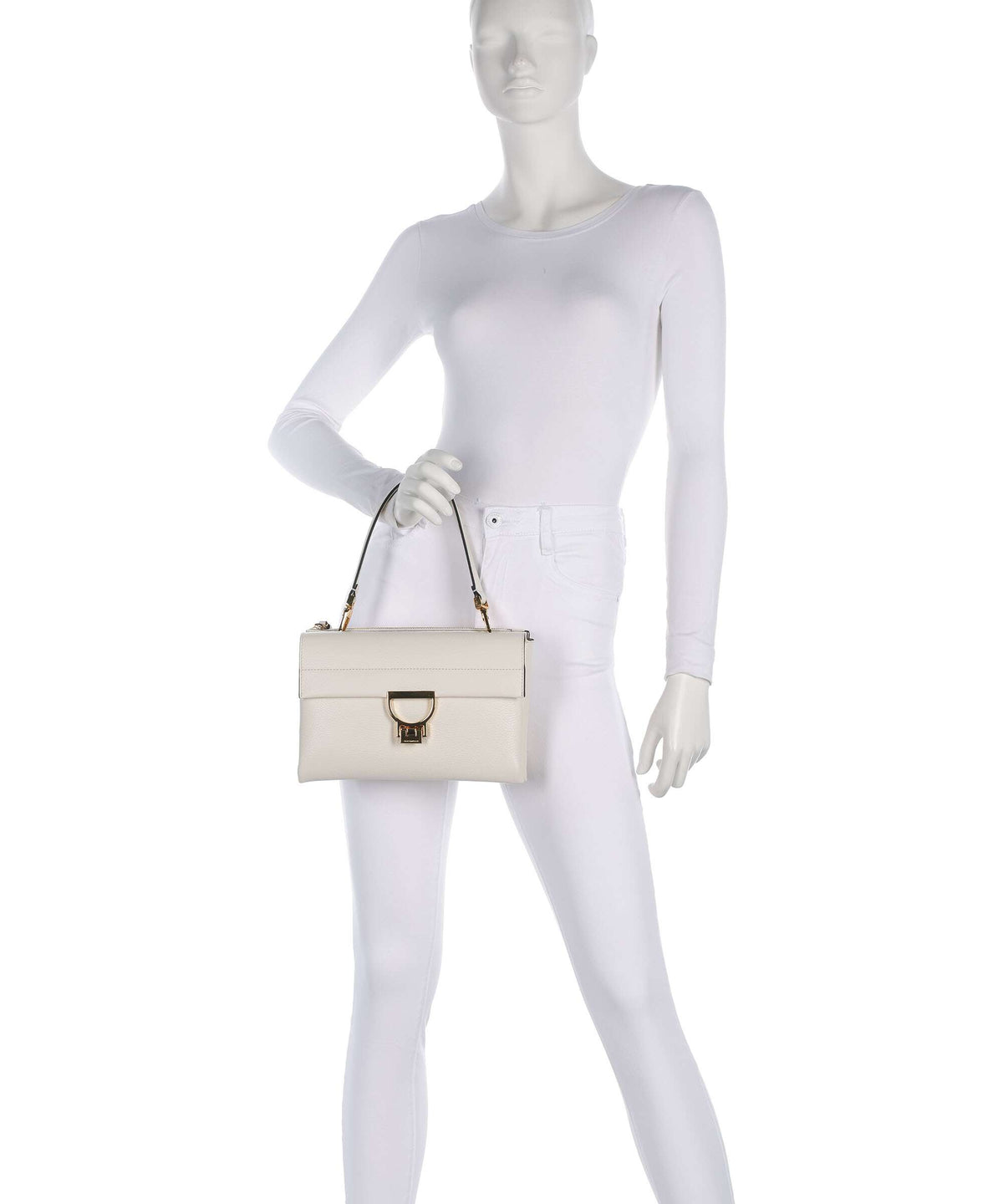 Coccinelle Arlettis Handbag pearl