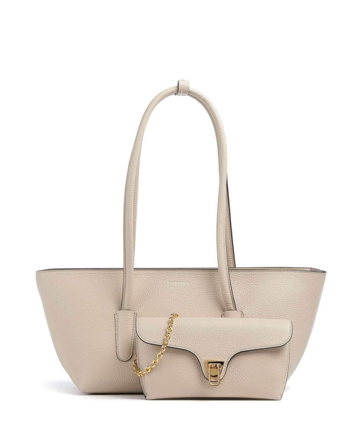 Coccinelle Beat Double Shoulder bag sandshell