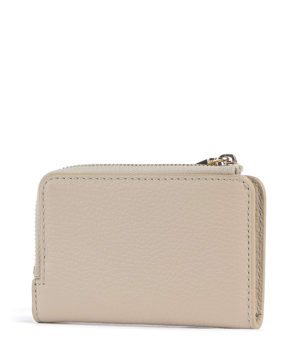 Coccinelle Metallic Soft Wallet sandshell