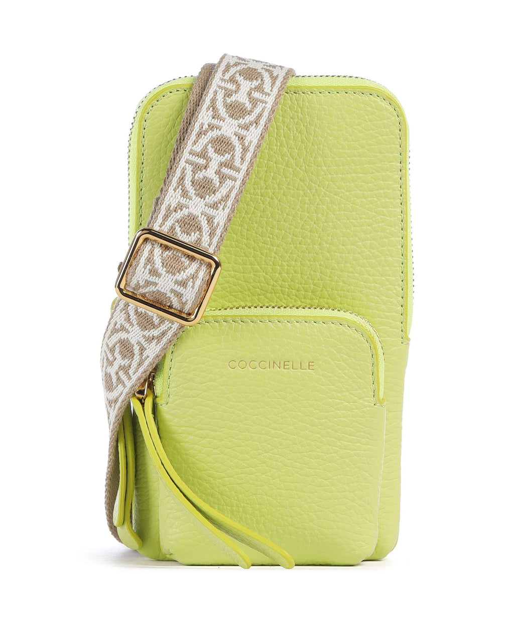 Coccinelle Pixie Phone bag green glow