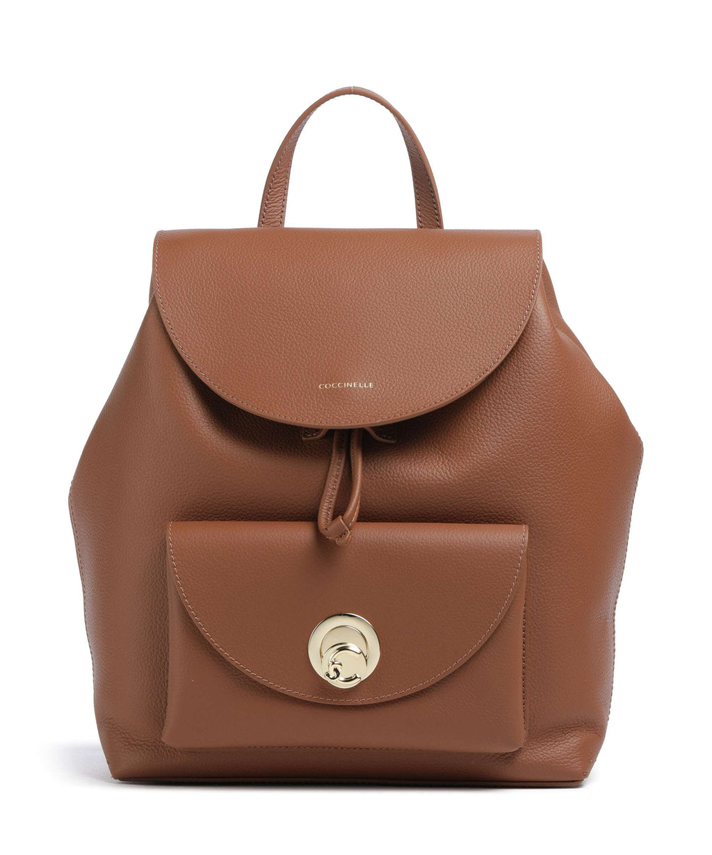 Coccinelle Nikla Backpack cognac/noir