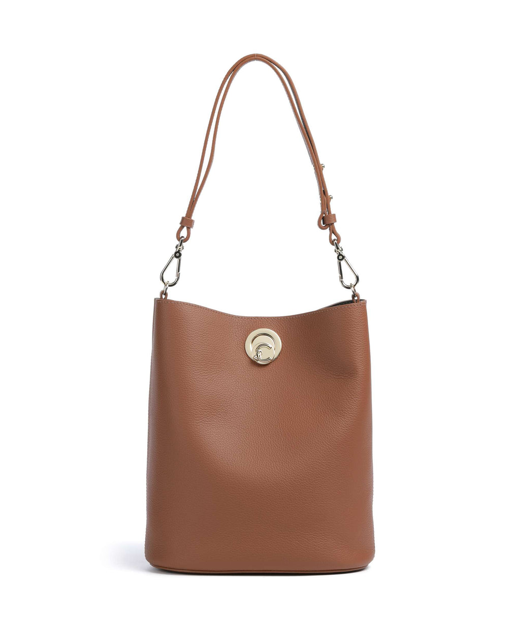 Coccinelle Nikla Bucket bag cognac/noir