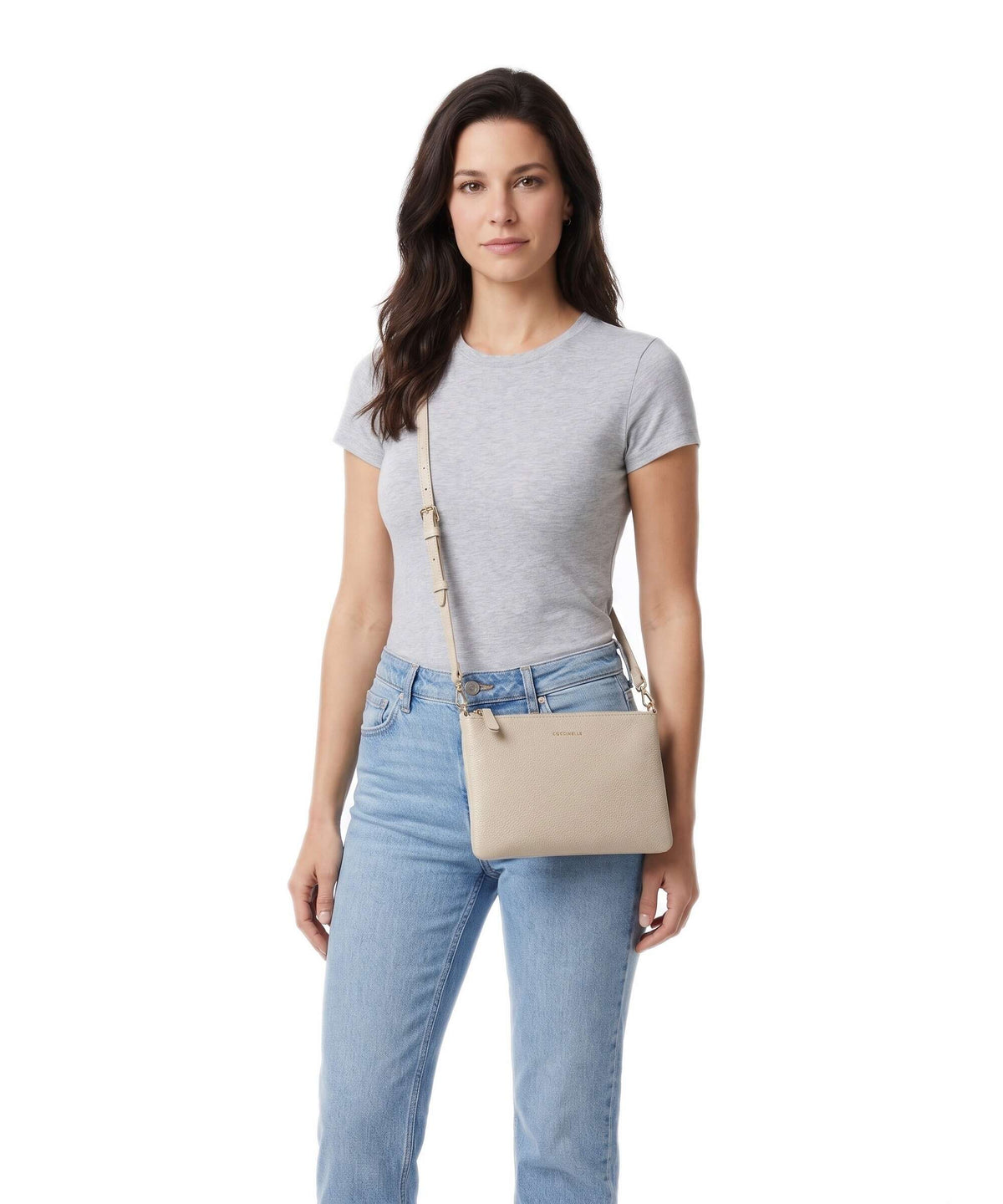 Coccinelle Best Crossbody bag sandshell