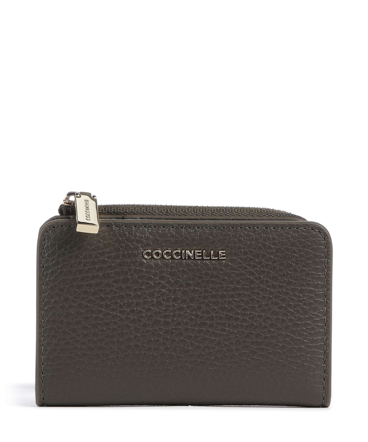 Coccinelle Metallic Soft Wallet fango