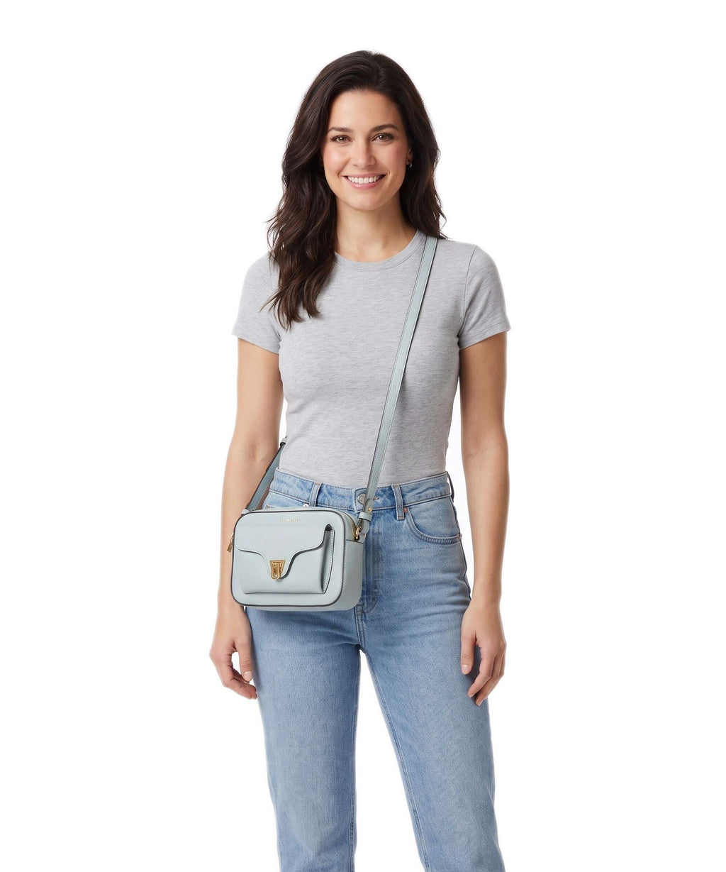 Coccinelle Beat Soft Crossbody bag aquamarine