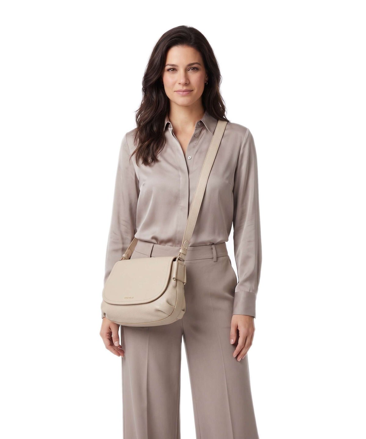 Coccinelle Rebekka Crossbody bag sandshell