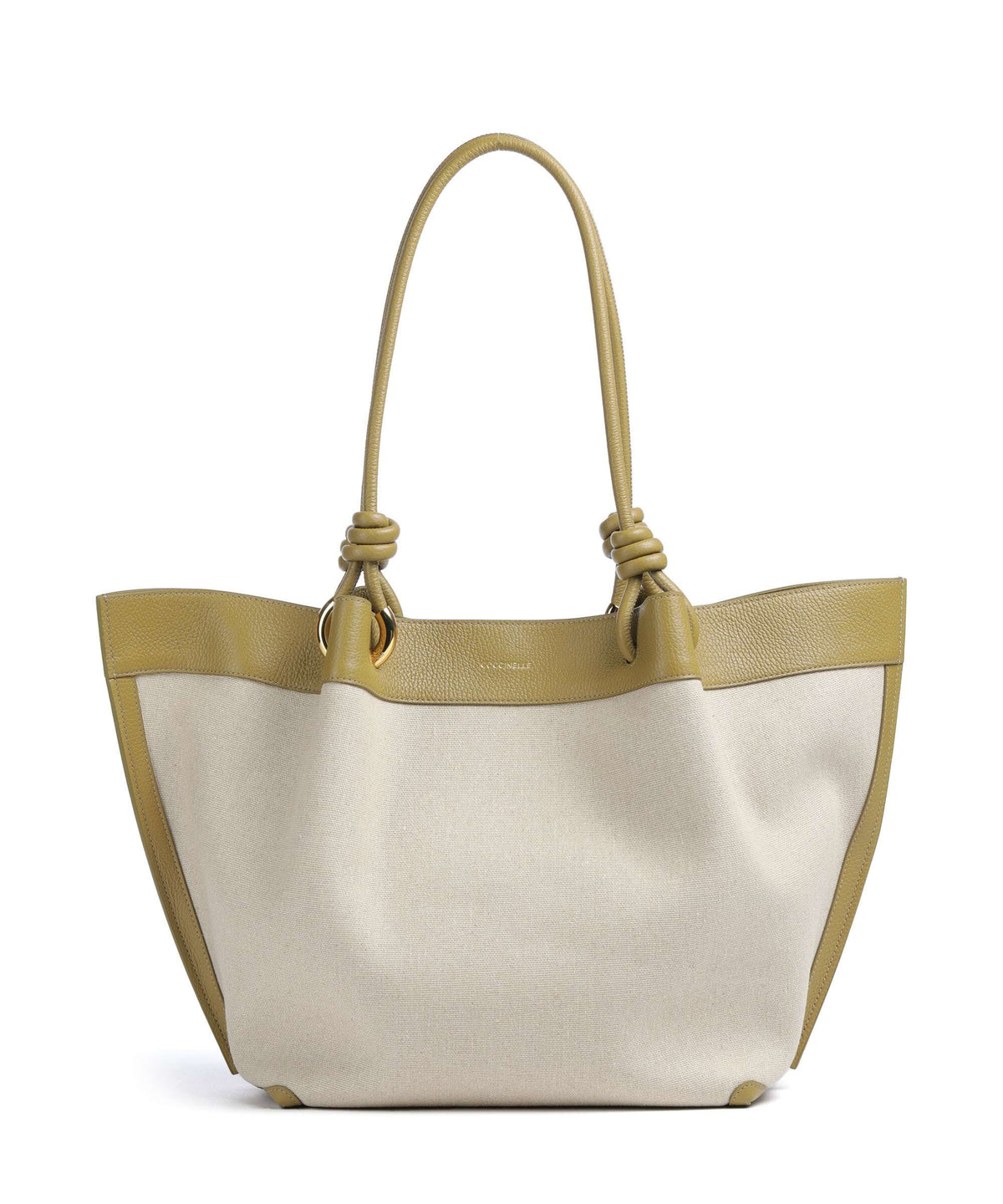 Coccinelle Finn Canvas Tote bag natural/seagrass