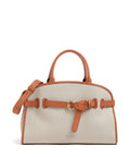 Coccinelle Sabine Canvas Handbag natural/crab