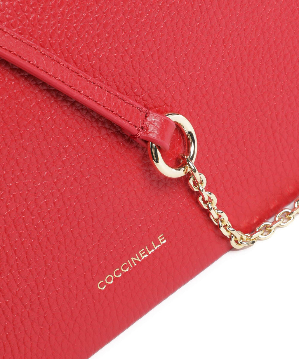 Coccinelle Dandy Crossbody bag scarlet