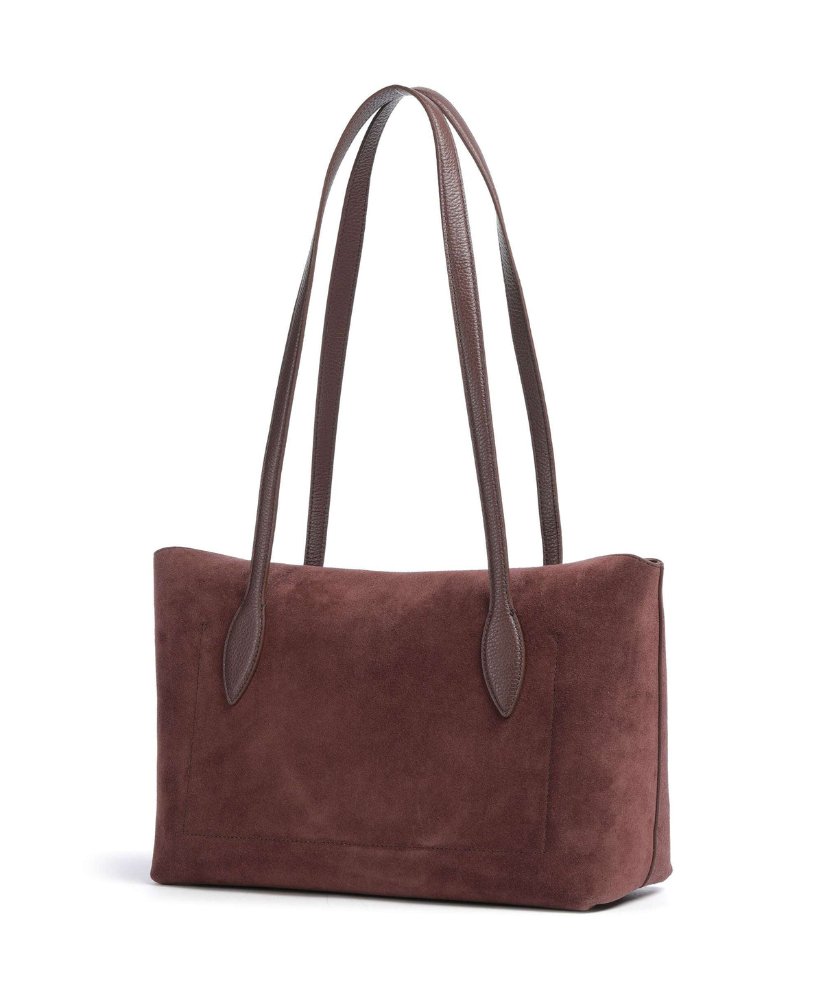 Coccinelle Thess Suede Tote bag berry