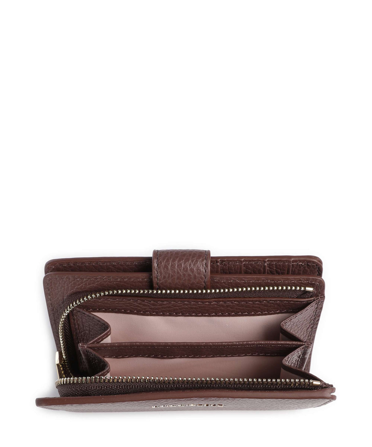 Coccinelle Metallic Soft Wallet berry