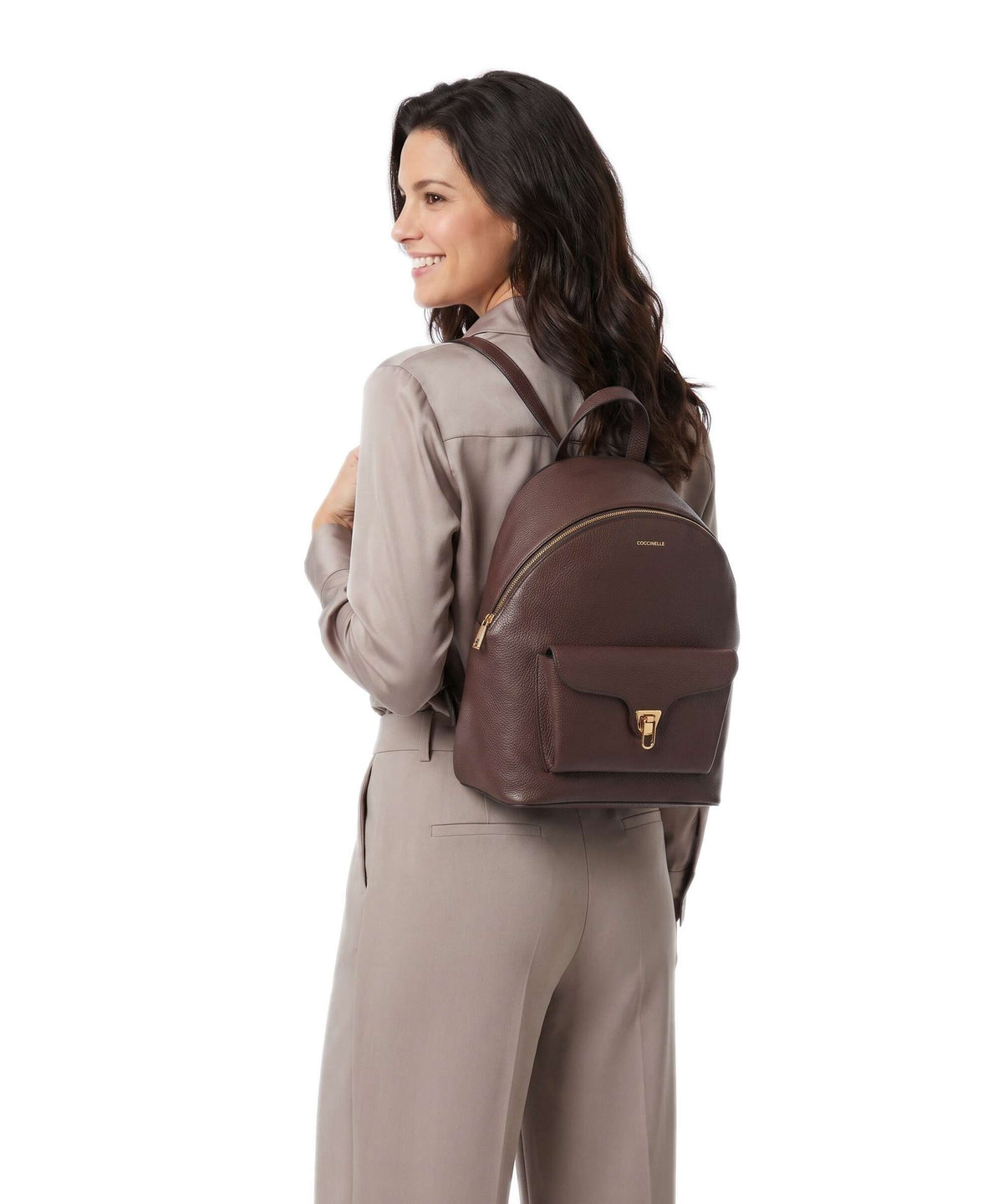 Coccinelle Beat Generation Backpack berry