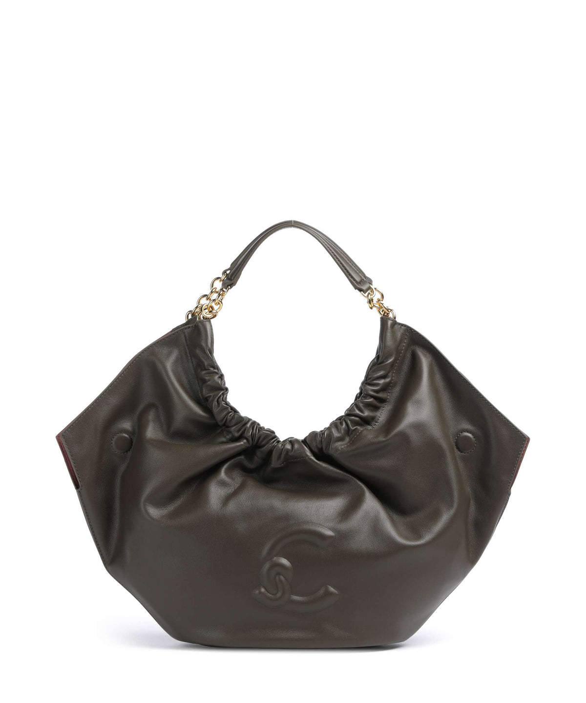 Coccinelle Smash Hobo bag fango