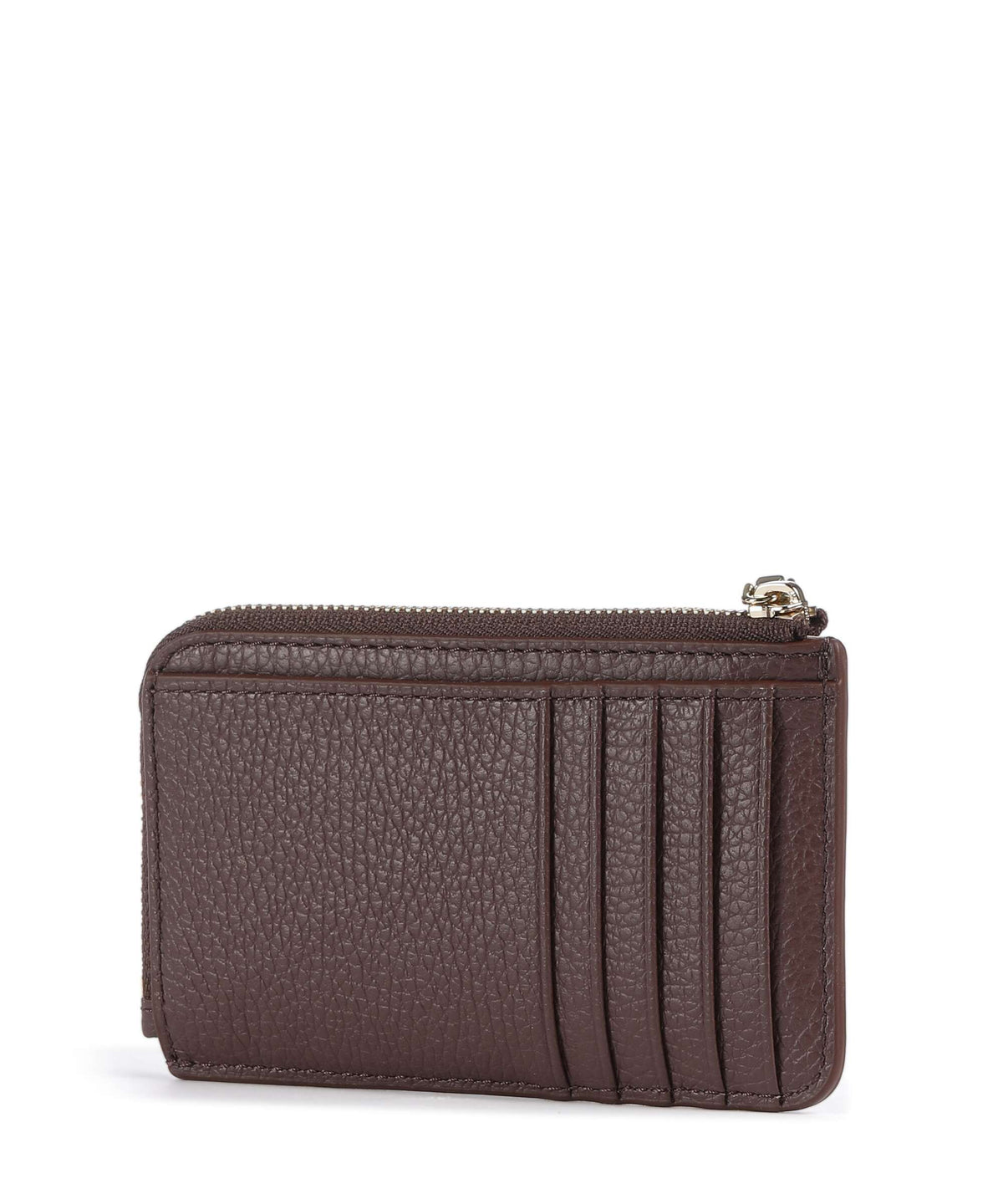 Coccinelle Metallic Soft Credit card holder berry