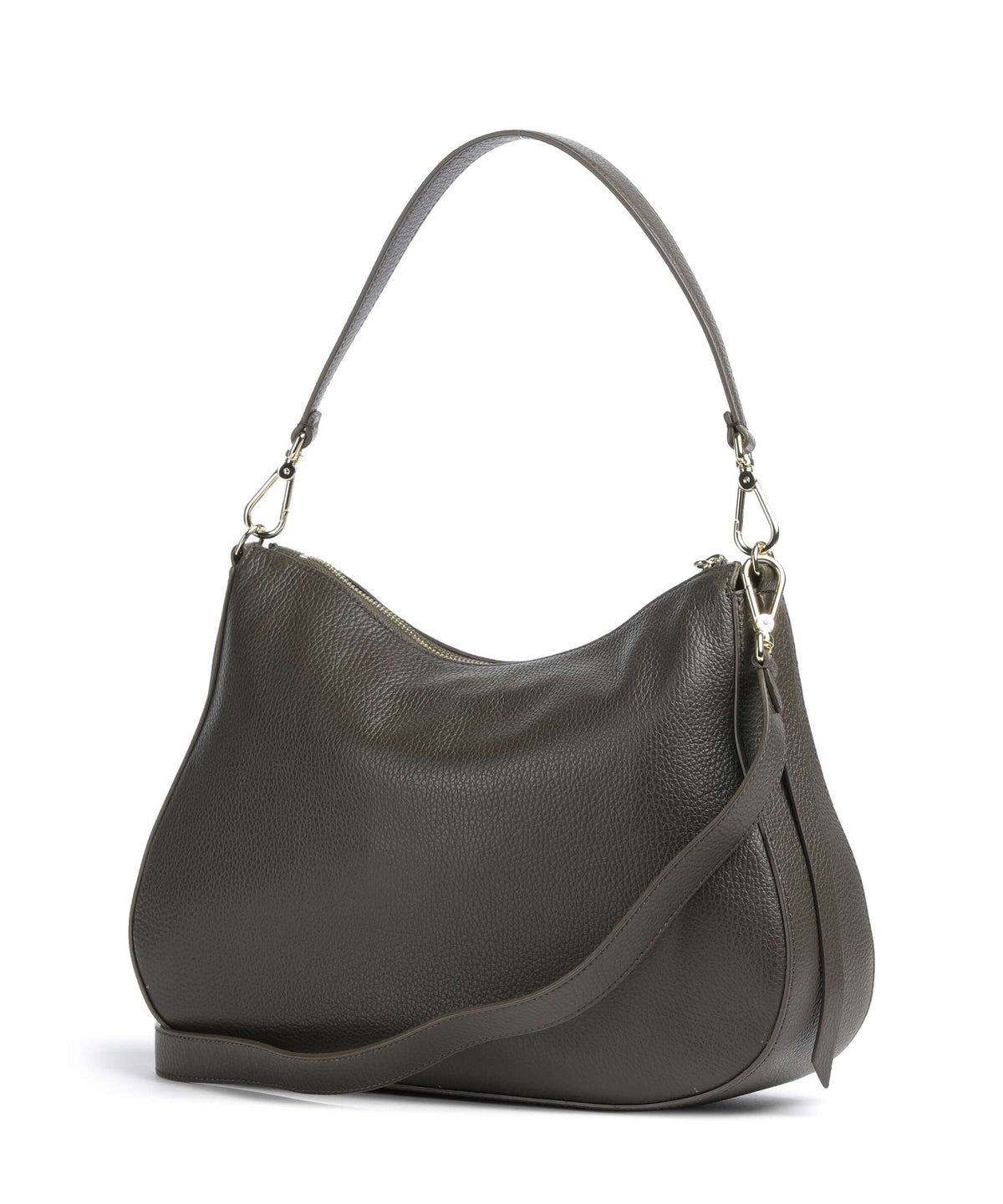 Coccinelle Nory Hobo bag fango