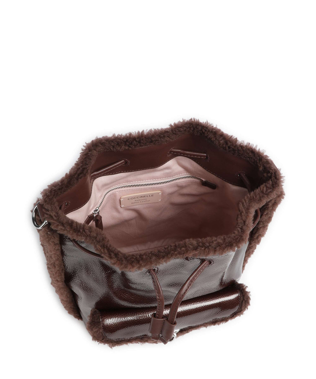 Coccinelle Beat Bucket bag berry