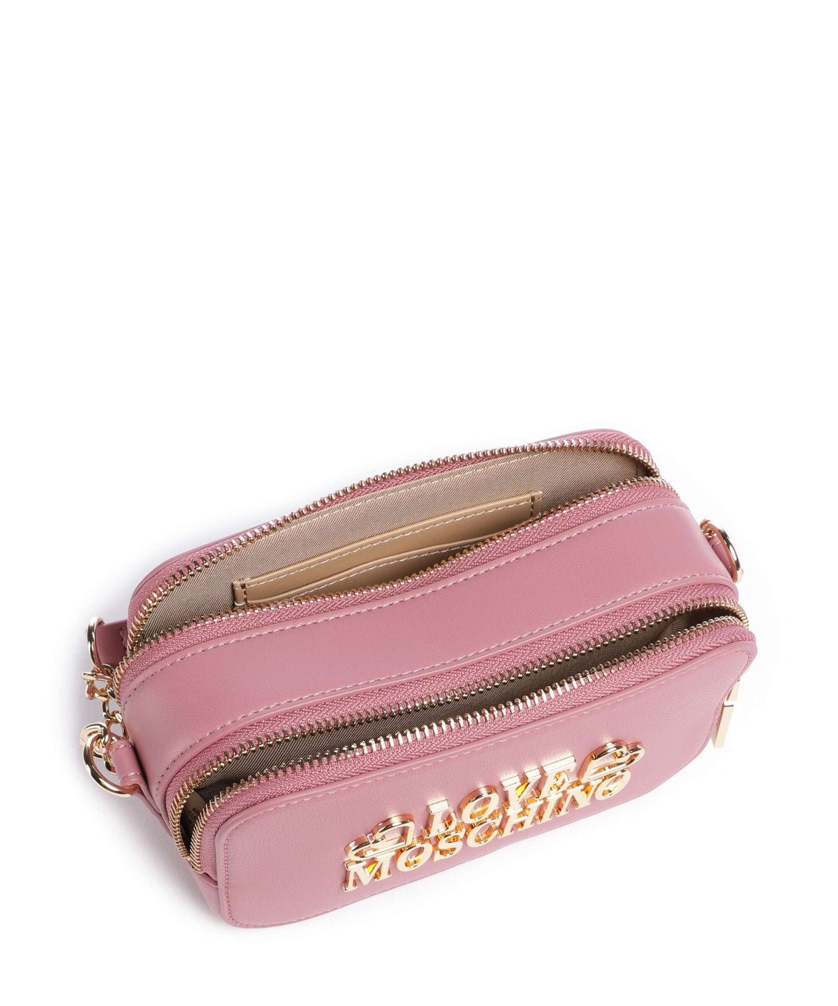 Love Moschino Lovely Love Crossbody bag old rose