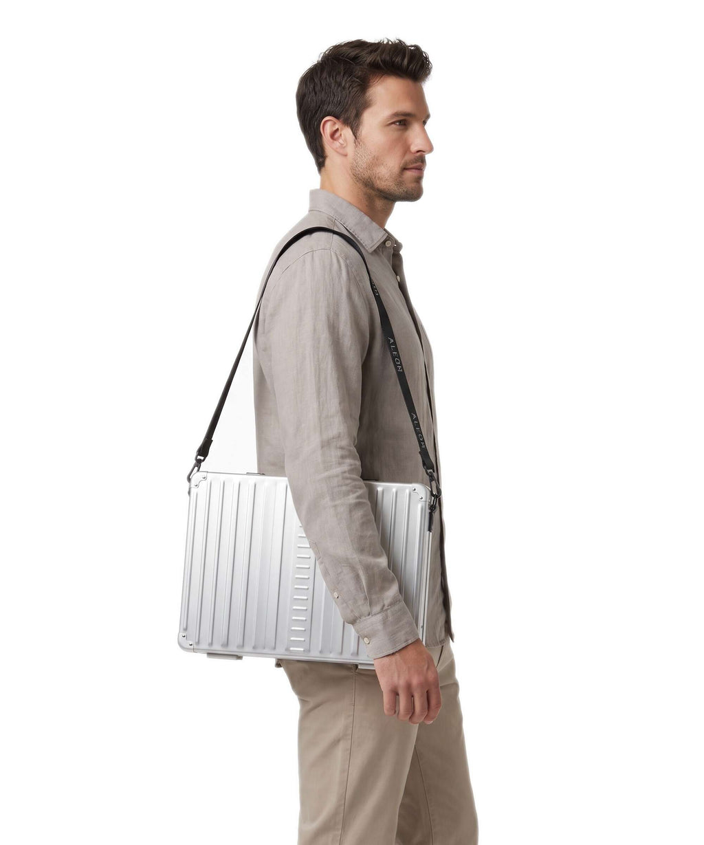 Aleon Classic Laptop bag platinum