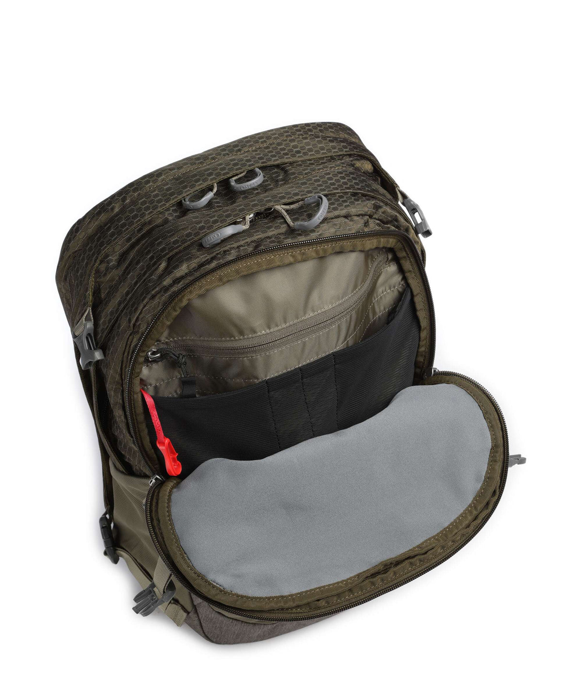 Osprey Nebula Laptop backpack moss green/earl grey heather