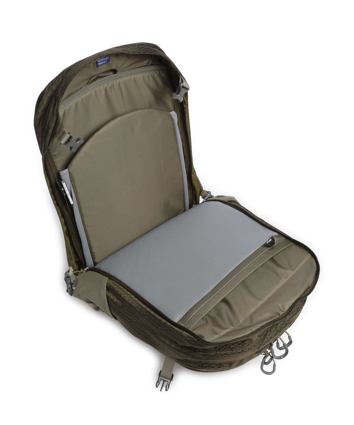 Osprey Nebula Laptop backpack moss green/earl grey heather