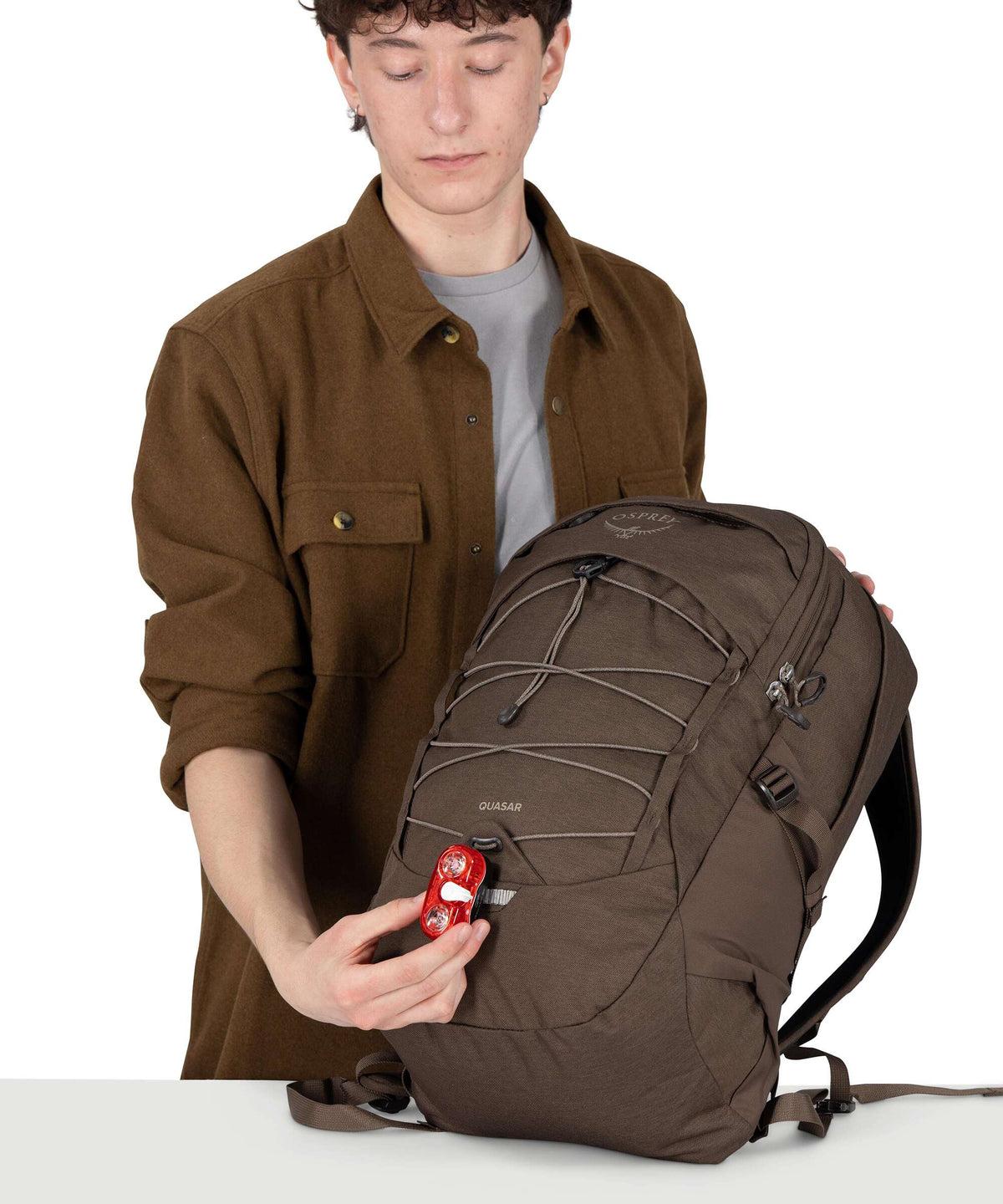 Osprey Quasar Backpack truffle brown