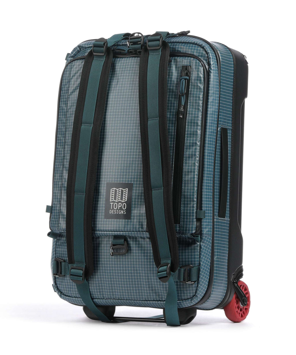 Topo Designs Apex Travel bag with wheels pond blue