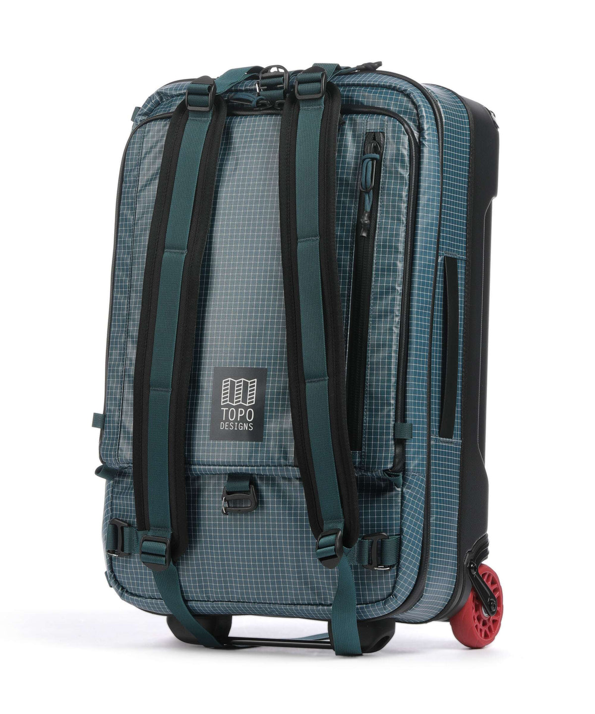 Topo Designs Apex Travel bag with wheels pond blue