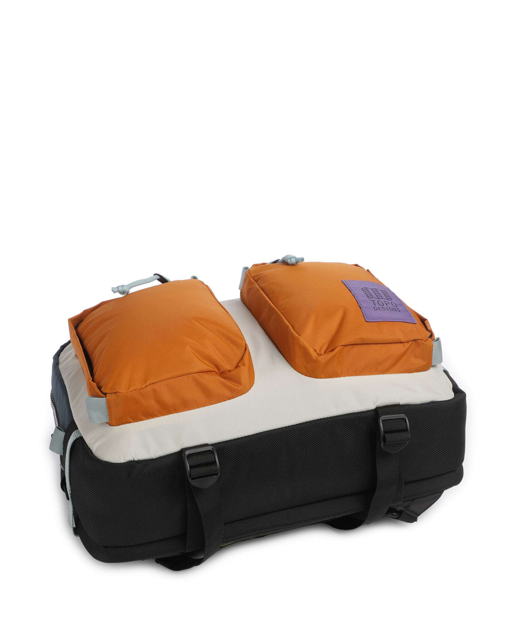 Topo Designs Global Briefcase pond blue/spice