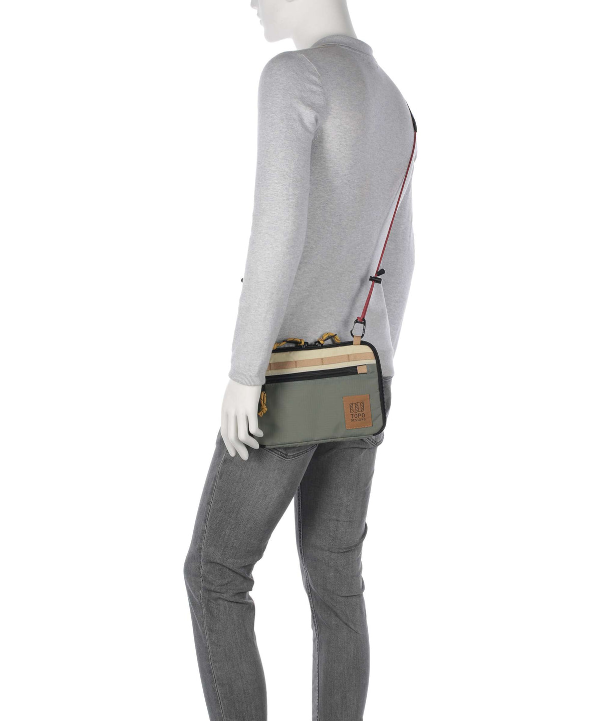 Topo Designs All Adventure Crossbody bag grau