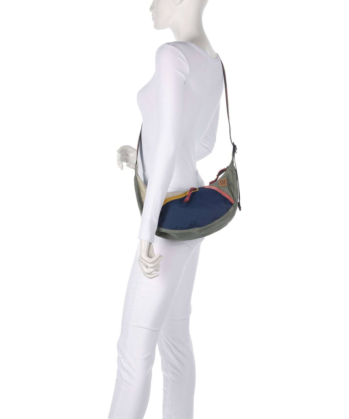 Topo Designs Mountain Crossbody bag bone white/beetle