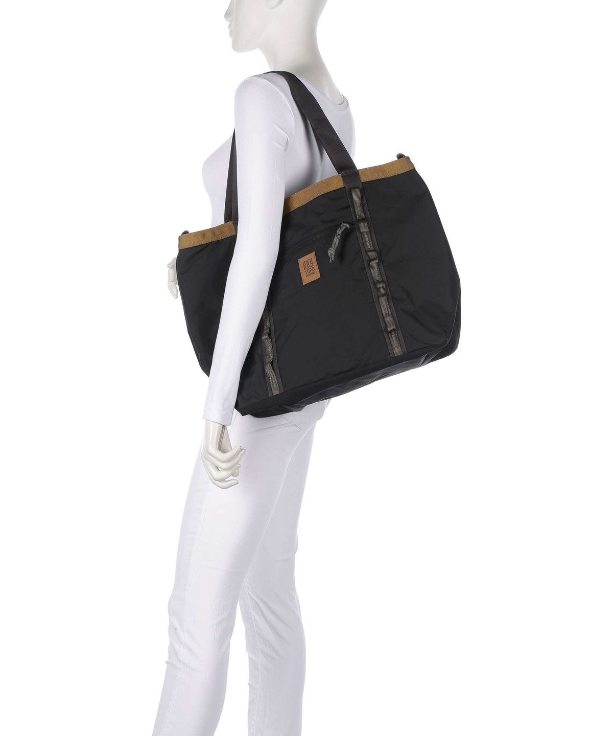 Topo Designs Mountain Utility Tote bag black/neutral