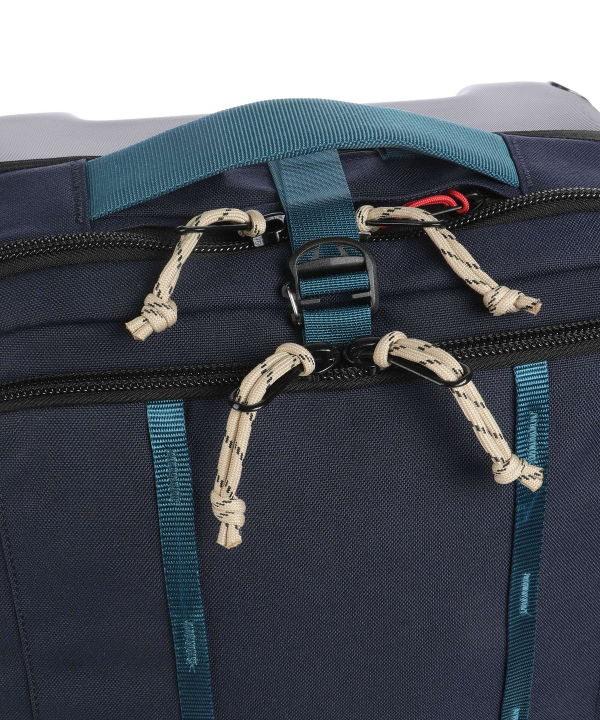 Topo Designs Global Travel bag with wheels navy/sahara