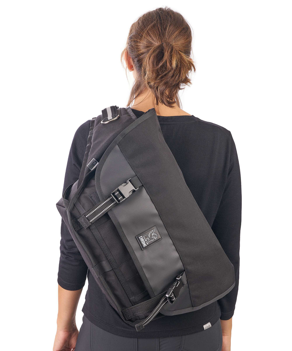 Chrome Metro Mini Messenger bag amber tritone
