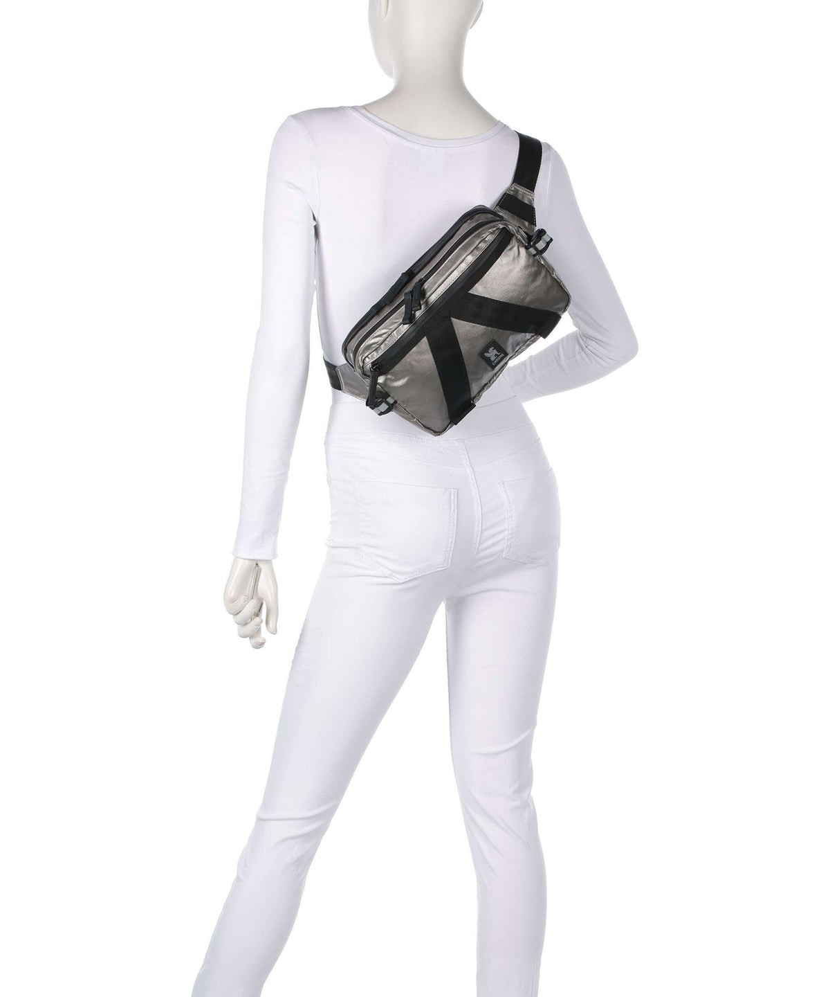 Chrome Tensile Belt bag chromium