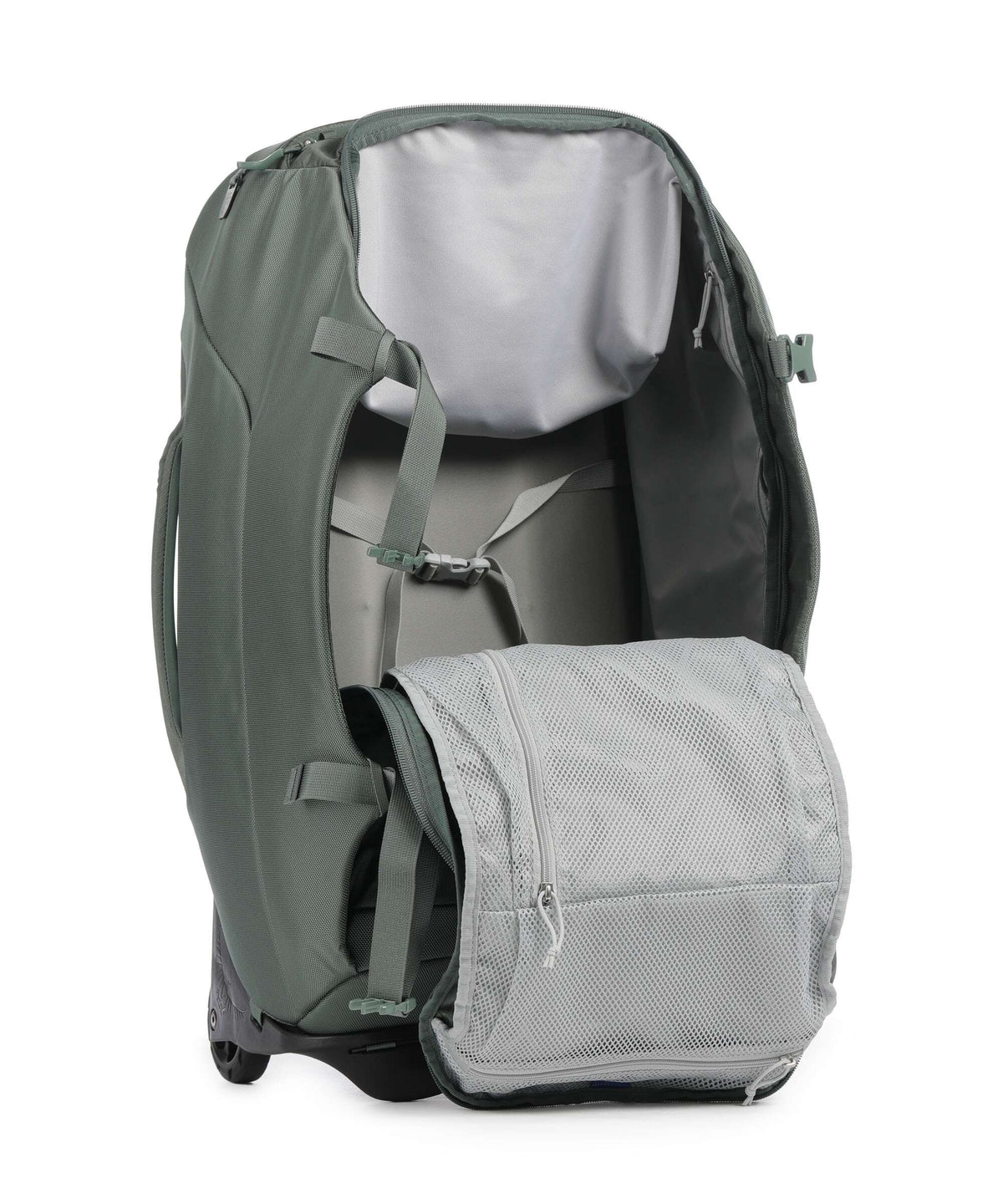 Osprey Sojourn 60 Backpack with wheels koseret green