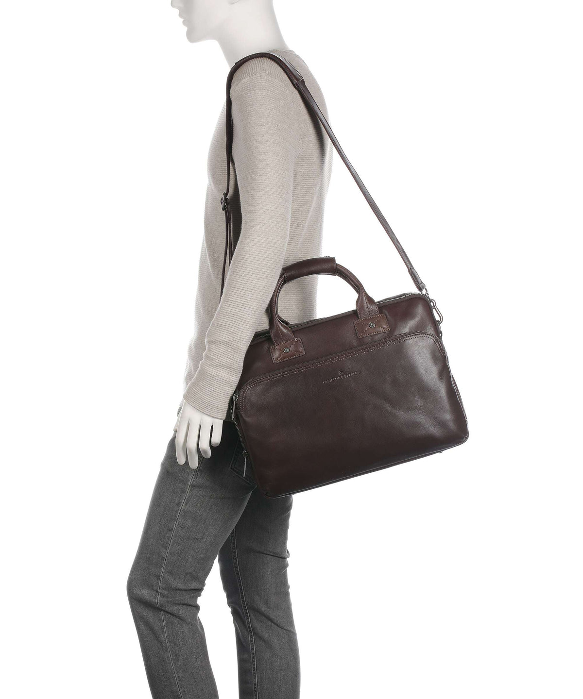 Castelijn & Beerens Firenze Briefcase mocca