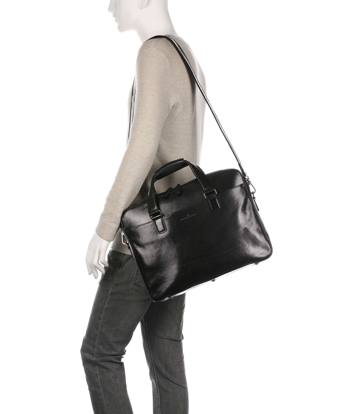Castelijn & Beerens Gaucho Paul Briefcase black