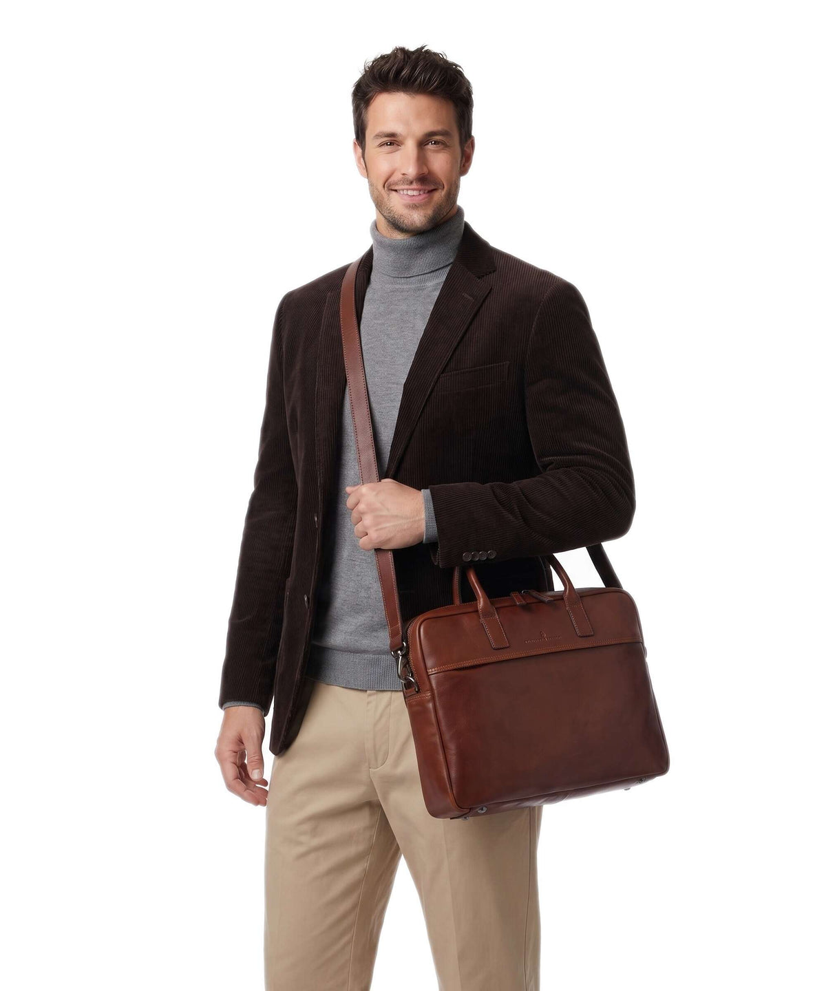 Castelijn & Beerens Special Briefcase light brown