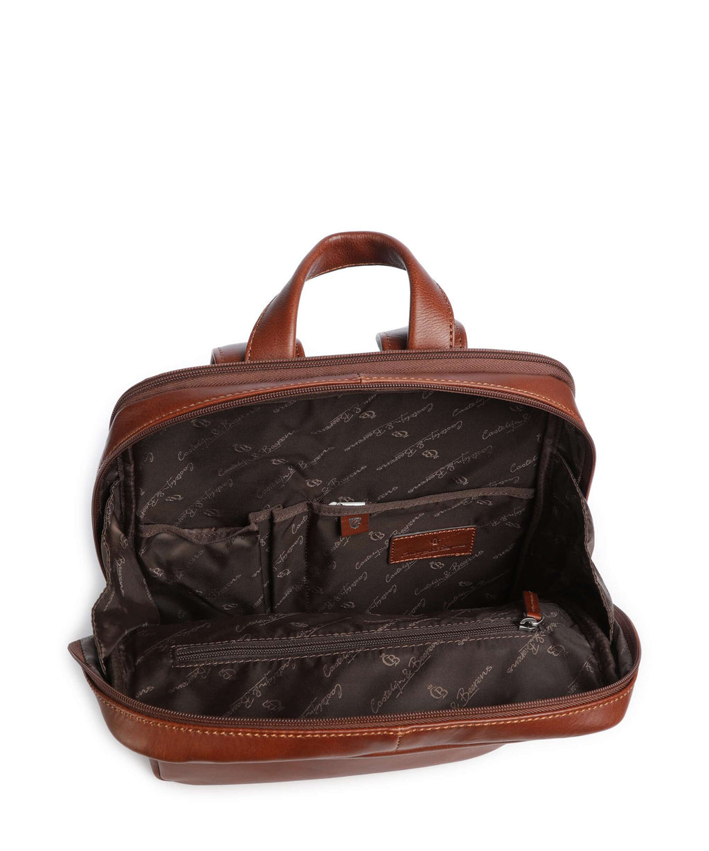 Castelijn & Beerens Special Laptop backpack light brown