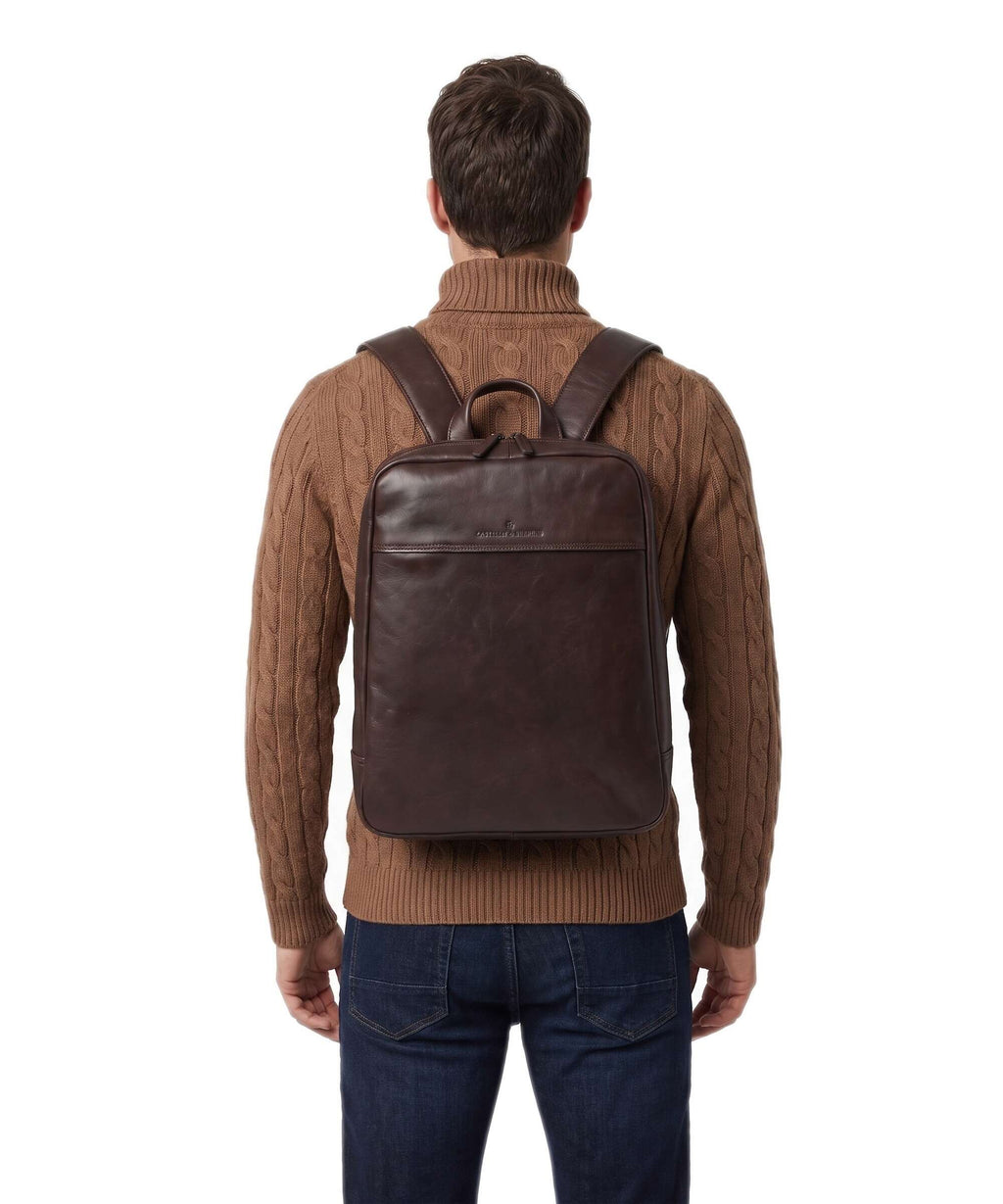 Castelijn & Beerens Special Laptop backpack mocca