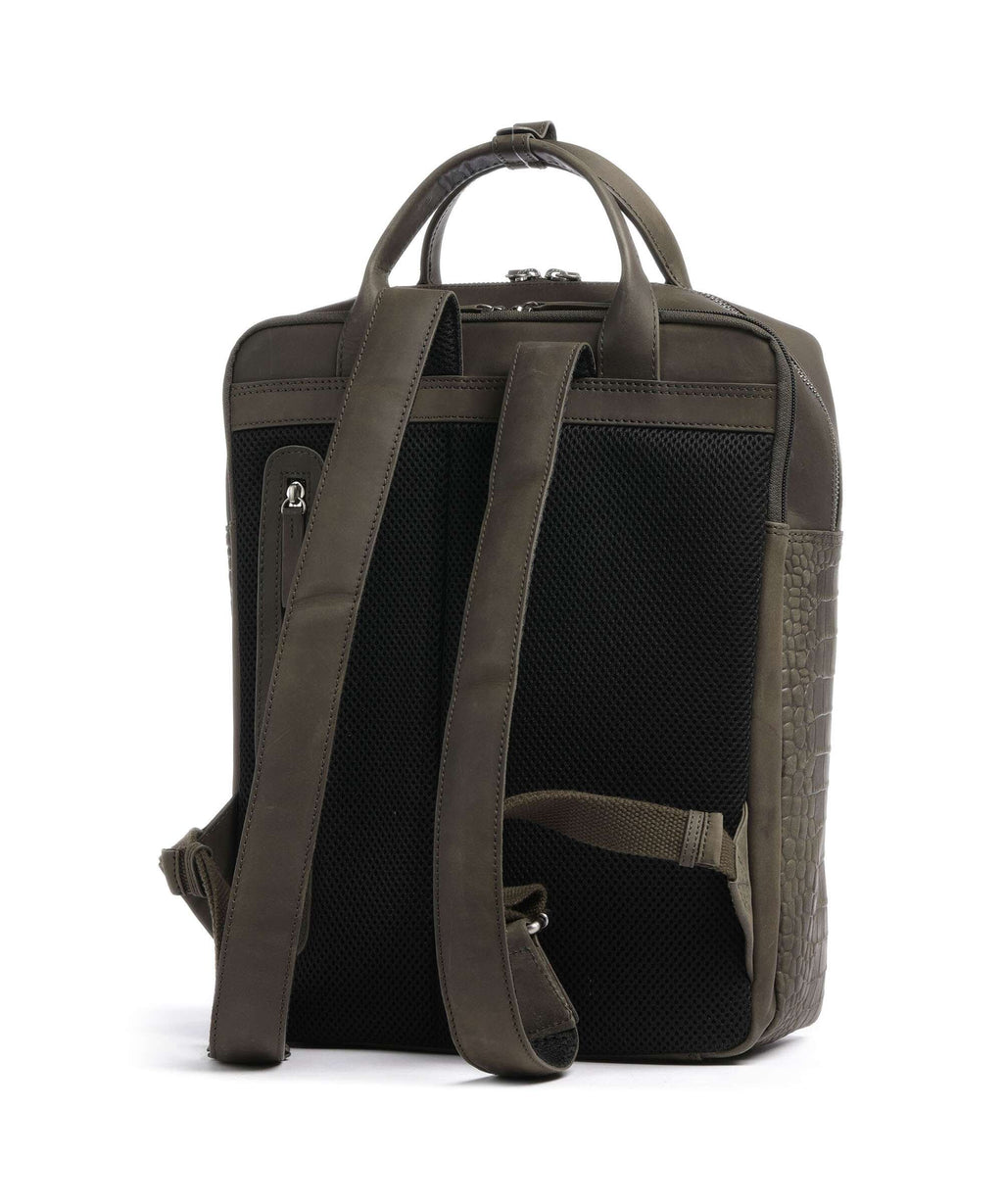 Burkely Cool Colbie Laptop backpack forest green